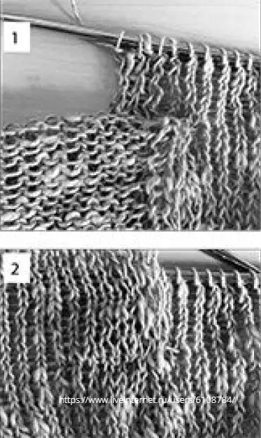 Футболка джемпер Terra спицами с воротником поло от Лана Гросса