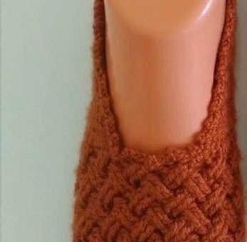 Тапочки крючком. МК