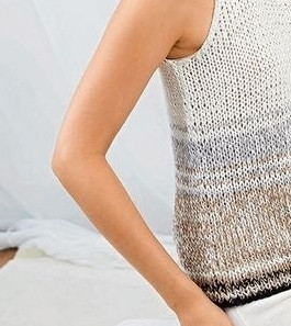 Майка спицами