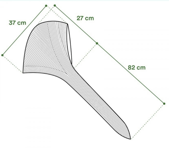 Шарф - капюшон Capucharpe спицами