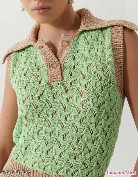 Футболка с воротником поло