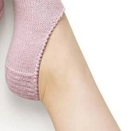 Следки без швов, вжем спицами