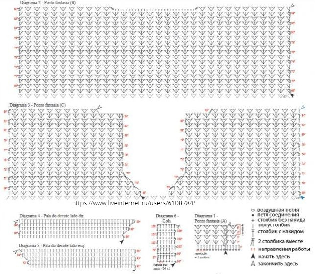 Платье-рубашка "поло" крючком