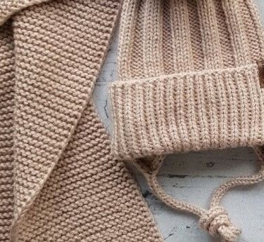 Описание красивого зимнего комплекта