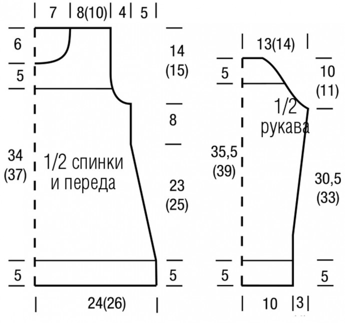 Джемпер для девочки