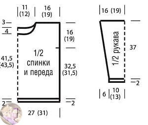 Свитер из мoхера спицами. Дизайнер - Κим Харгривз.