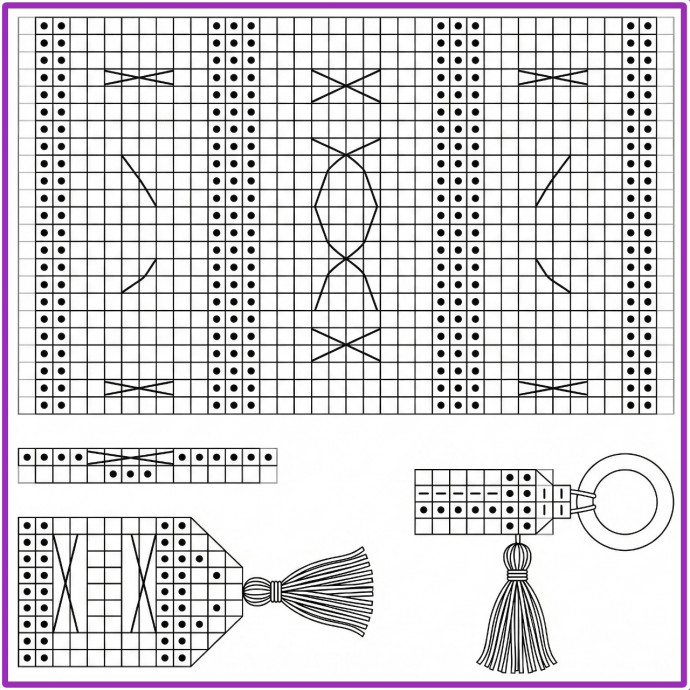 Вяжем пояс спицами