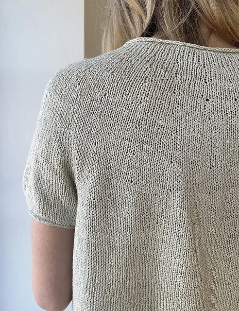 Plain Yoke Tee 22 Solo от LeKnit