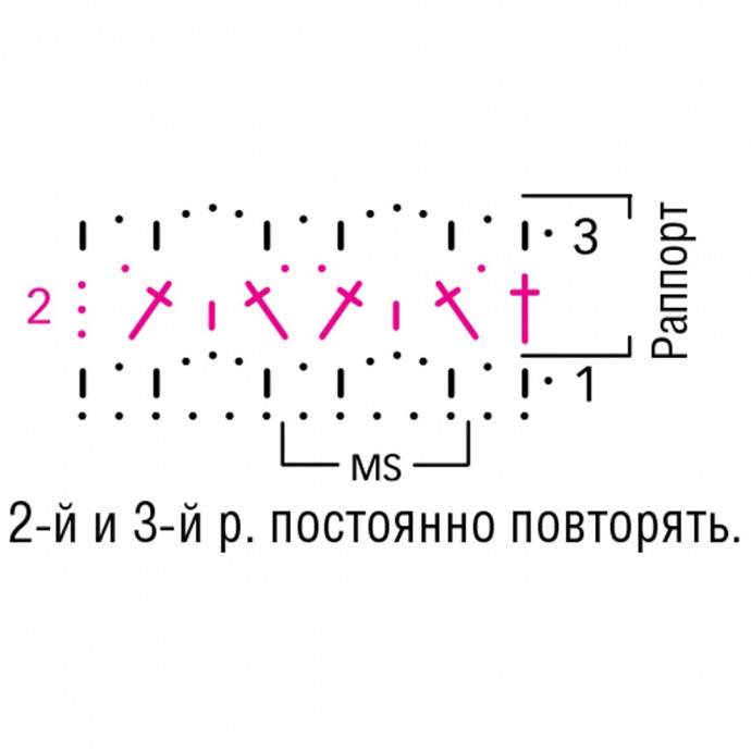 Платье сетчатым узором