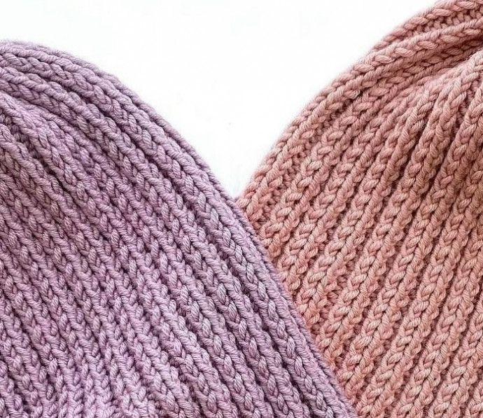 Шапочка со скрещенными петлями