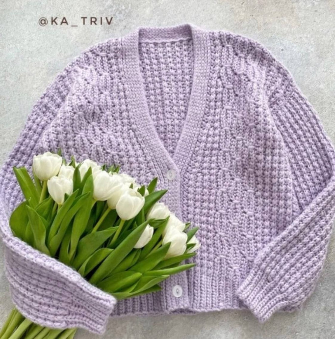 Кардиган &laquo;Спикелет&raquo; &mdash; уют, который говорит о вкус