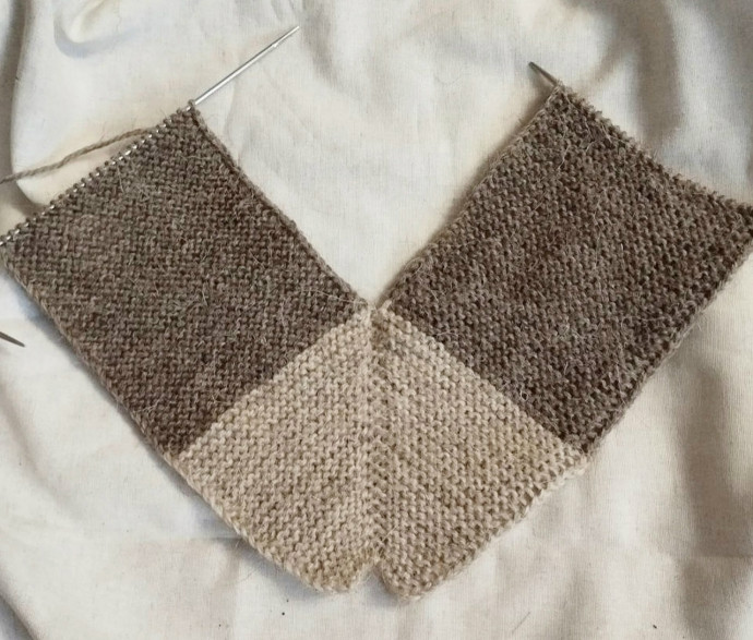 Тапочки спицами