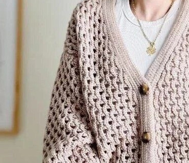 Кардиган с пуговицами