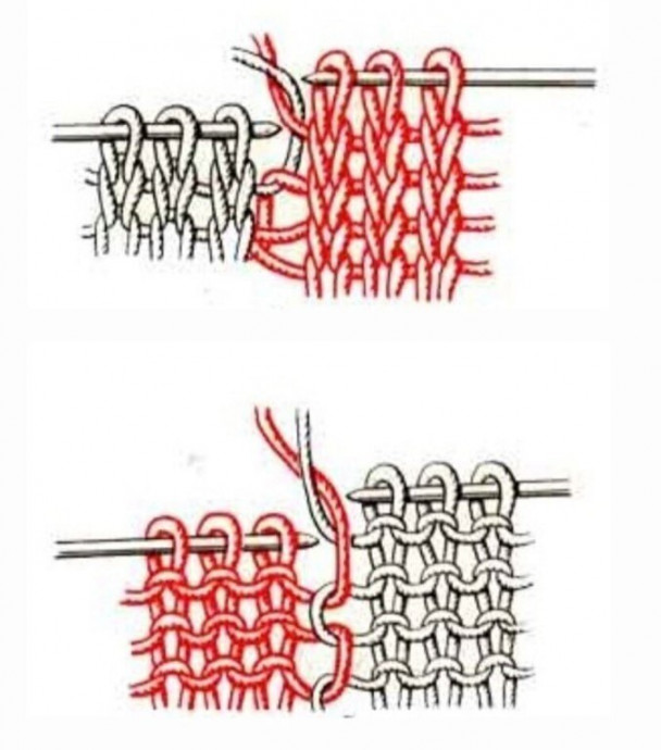 Джемпер с интарсией