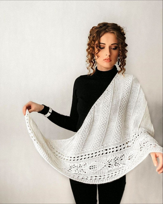 Платок &laquo;Нежность&raquo; &mdash; лёгкость, которую хочется носить каждый день