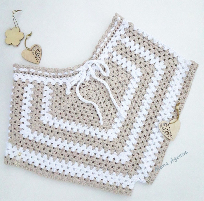 Вязаные шорты крючком &mdash; уют в каждой петле