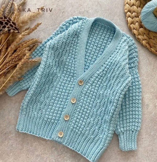 Кардиган &laquo;Спикелет&raquo; &mdash; уют, который говорит о вкус