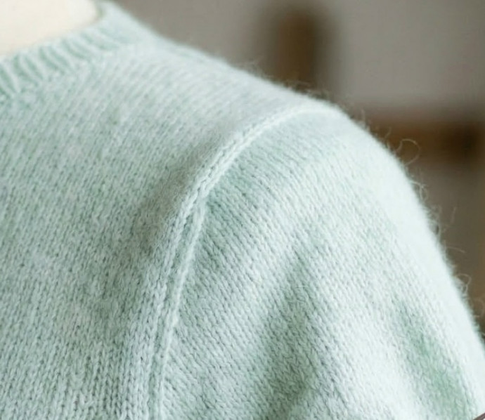 Рукав без окатов и сшиваний