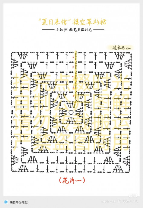Платье из мотивов, вязание крючком