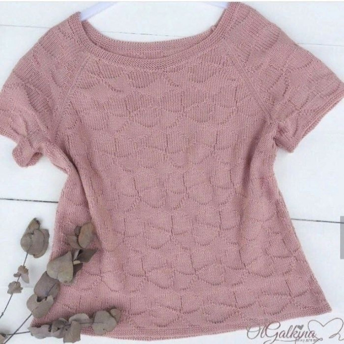 Кофточка "Клевер", вяжем спицами