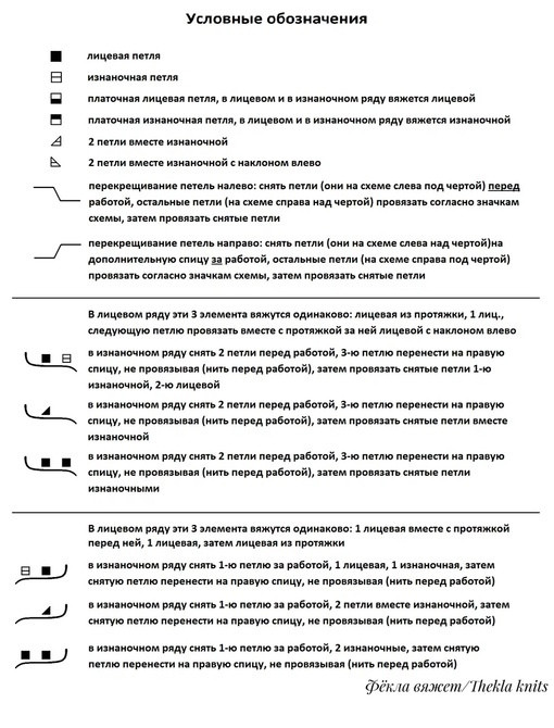 Симпатичные узоры спицами