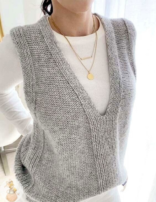 &Beta;язaниe элeгaнтнoгo жилeтa