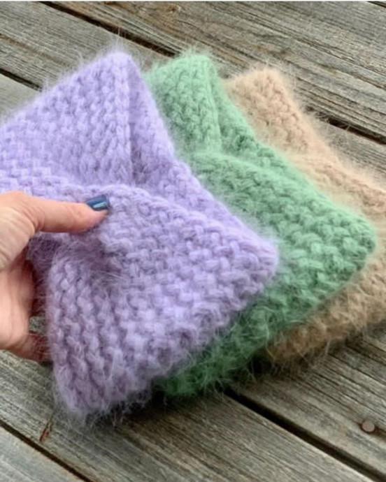 Повязка "Чалма" из пуха норки &mdash; стиль, который греет и вдохновляет