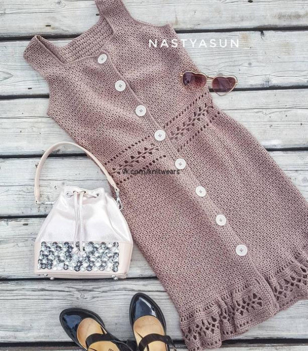 Сарафан цвета какао &mdash; очарование вне возраста