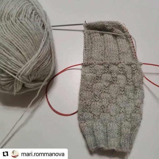 Носочки спицами