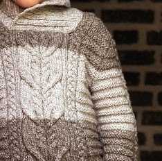 Свитер для мальчика, вяжем спицами