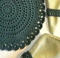 Салфетка крючком: схема и вдохновение