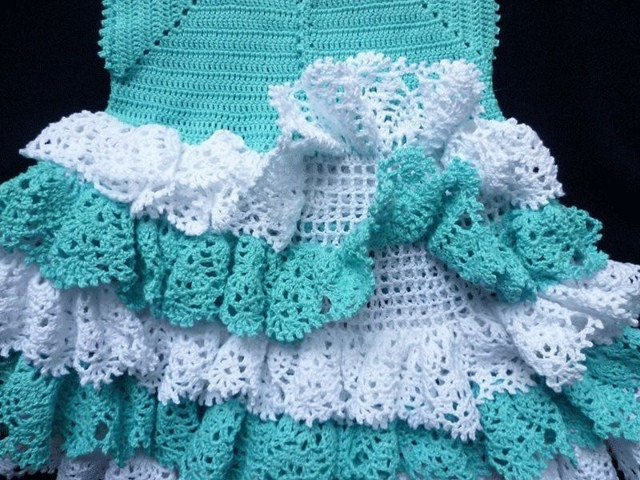 Летняя нежность: ажурный сарафан для маленькой принцессы