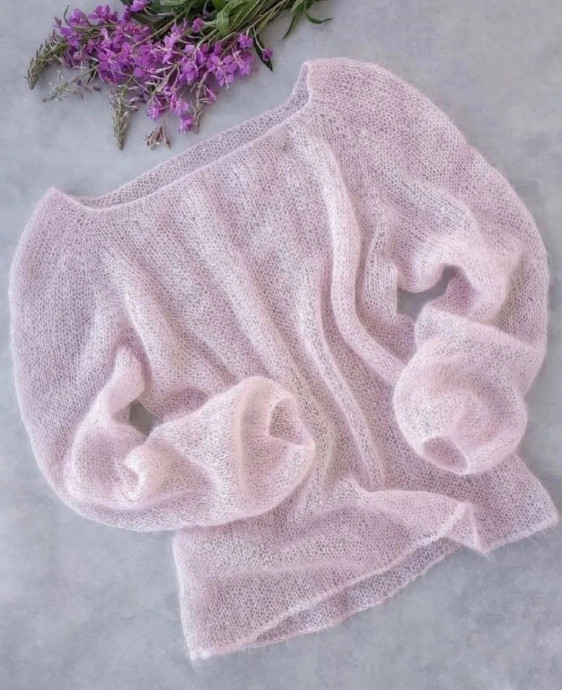 Паутинка из мохера