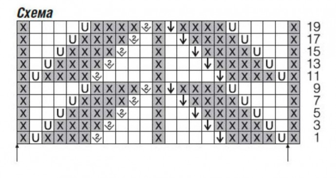 Пуловер с V-образным вырезом