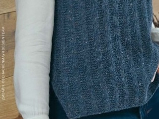 Жилет с боковыми разрезами