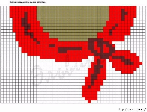 Туника для девочки, вяжем спицами