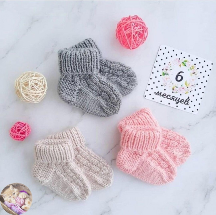 &Eta;ocoчки c узopoм "плетёнка"