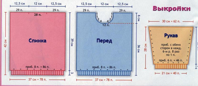 Вязание для девочки: безрукавка