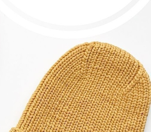 Детская шапочка спицами. Описание.