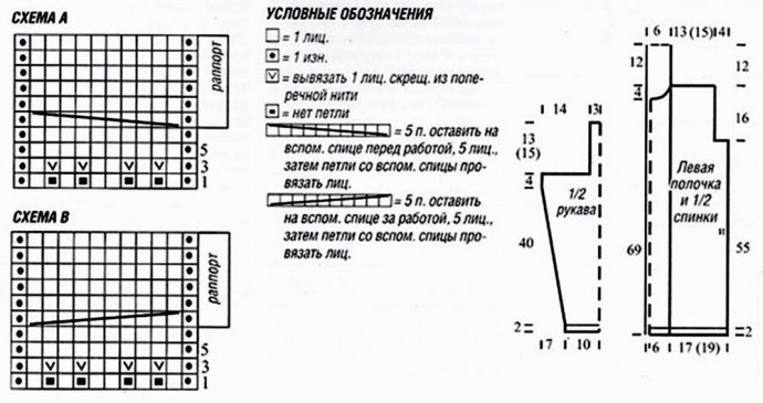 Серый кардиган с основой из платочной вязки