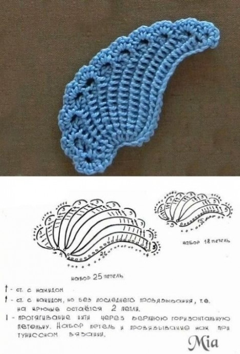 Крылышки для украшения носков, пинеток