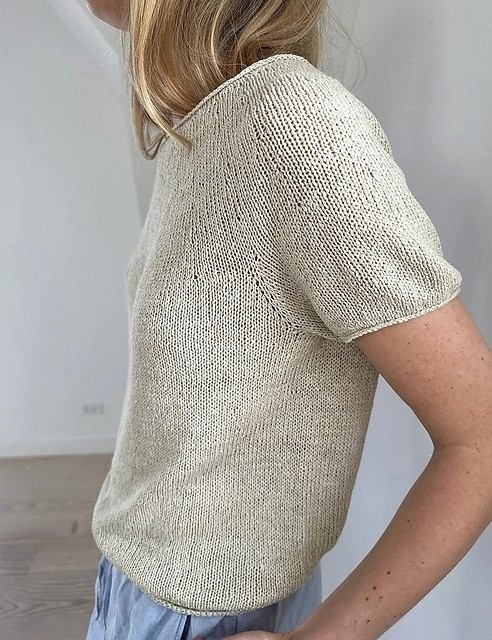 Plain Yoke Tee 22 Solo от LeKnit