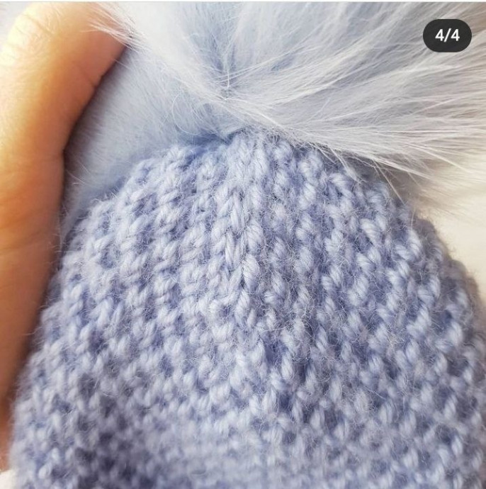 Детская шапочка спицами