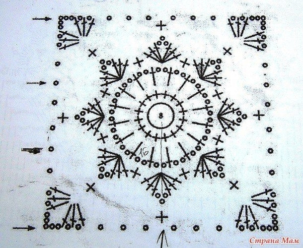 Нежная туника крючком