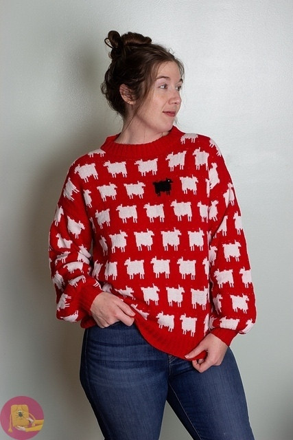 Свитep пpинцeccы Диaны c овeчкaми