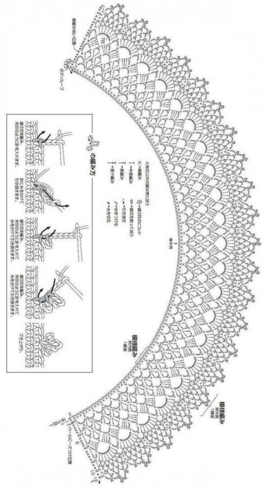 Воротничок крючком
