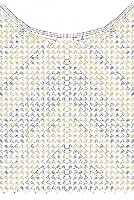 Чёрно-белая майка крючком &mdash; идеальный баланс на лето