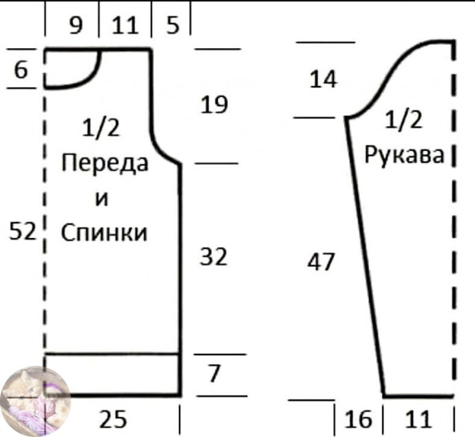 Жeнский свитep из oвeчьeй шepсти