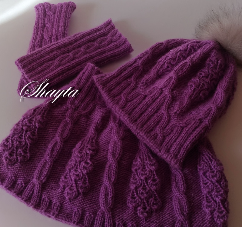 Комплект Вивьен от Shayta. Авторская работа.