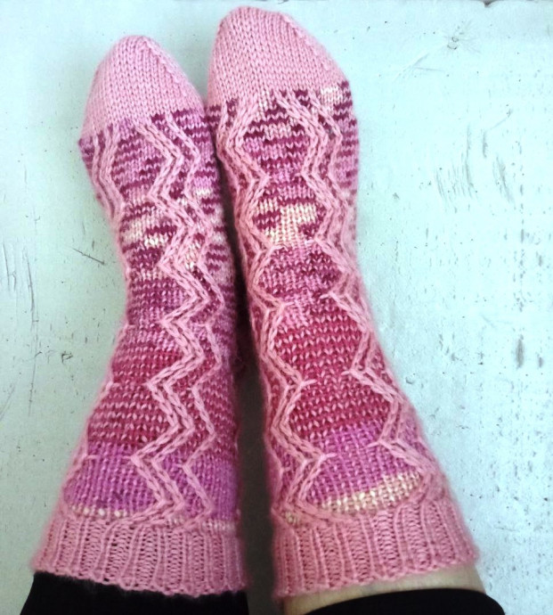 Носочки Зигзаг